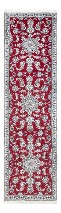 Loper Perzisch tapijt - Nain - 294 x 79 cm - rood