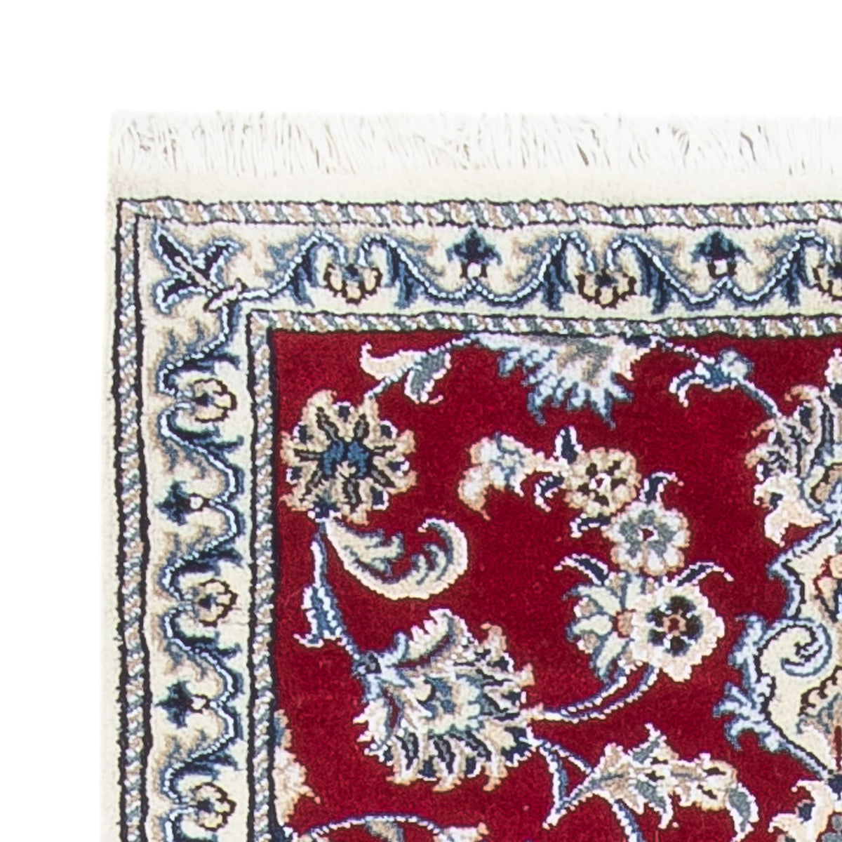 Loper Perzisch tapijt - Nain - 294 x 79 cm - rood