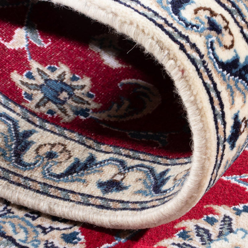 Loper Perzisch tapijt - Nain - 294 x 79 cm - rood