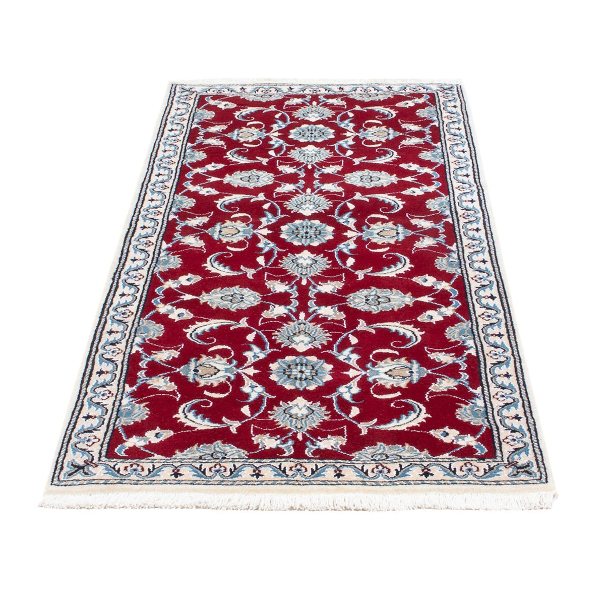 Loper Perzisch tapijt - Nain - 189 x 78 cm - rood
