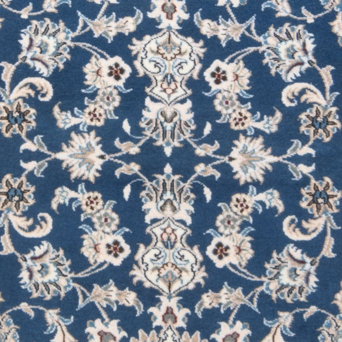 Loper Perzisch tapijt - Nain - 198 x 78 cm - zee blauw