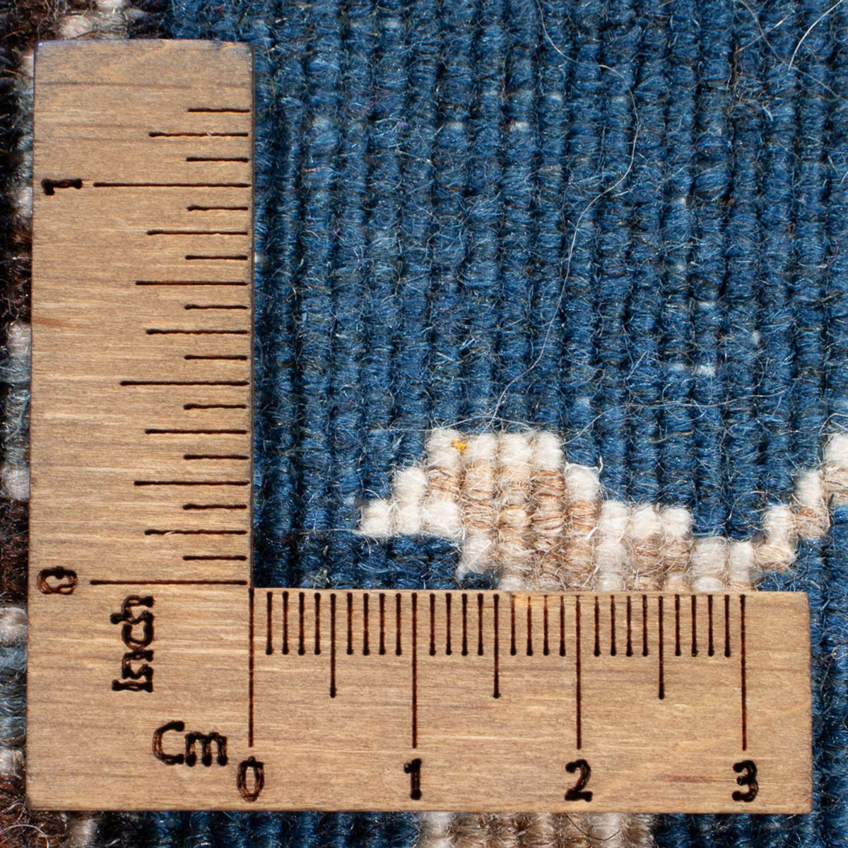 Loper Perzisch tapijt - Nain - 198 x 78 cm - zee blauw