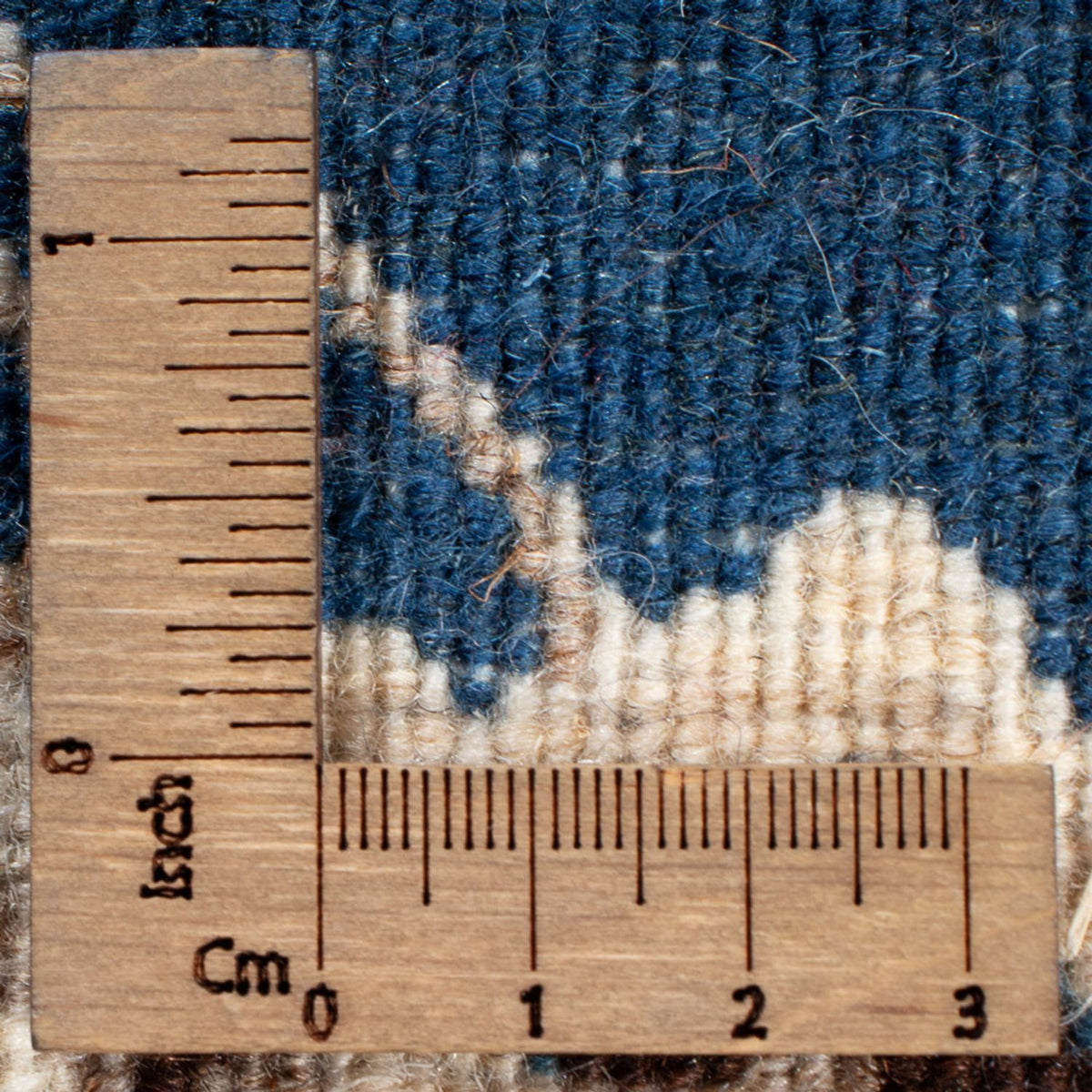 Loper Perzisch tapijt - Nain - 198 x 79 cm - zee blauw