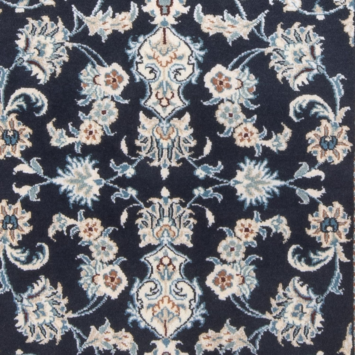 Loper Perzisch tapijt - Nain - 210 x 79 cm - donkerblauw