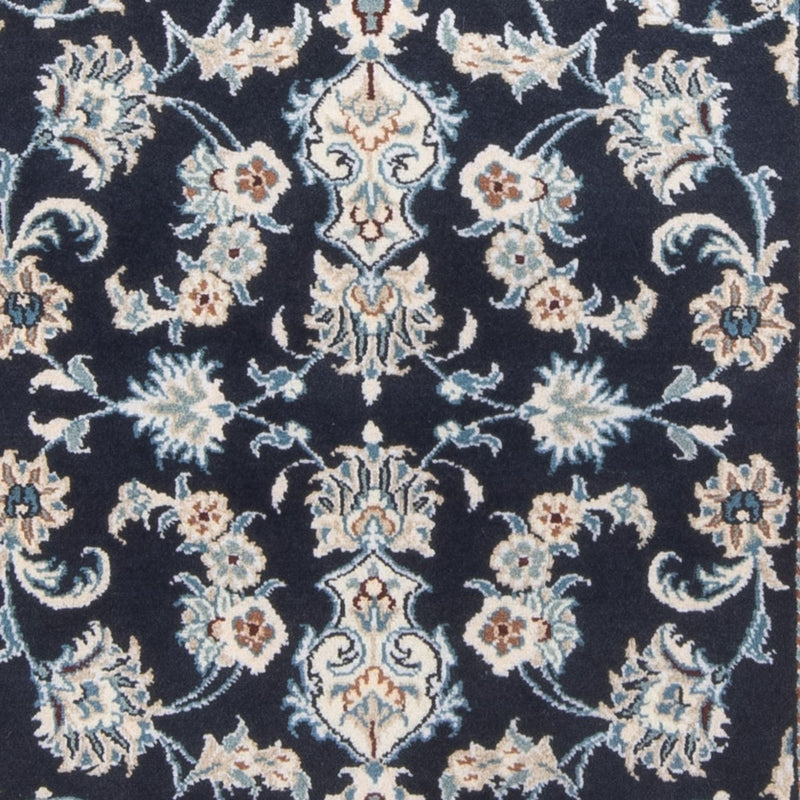 Loper Perzisch tapijt - Nain - 210 x 79 cm - donkerblauw