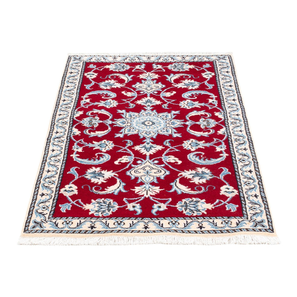 Perzisch tapijt - Nain - 140 x 70 cm - rood