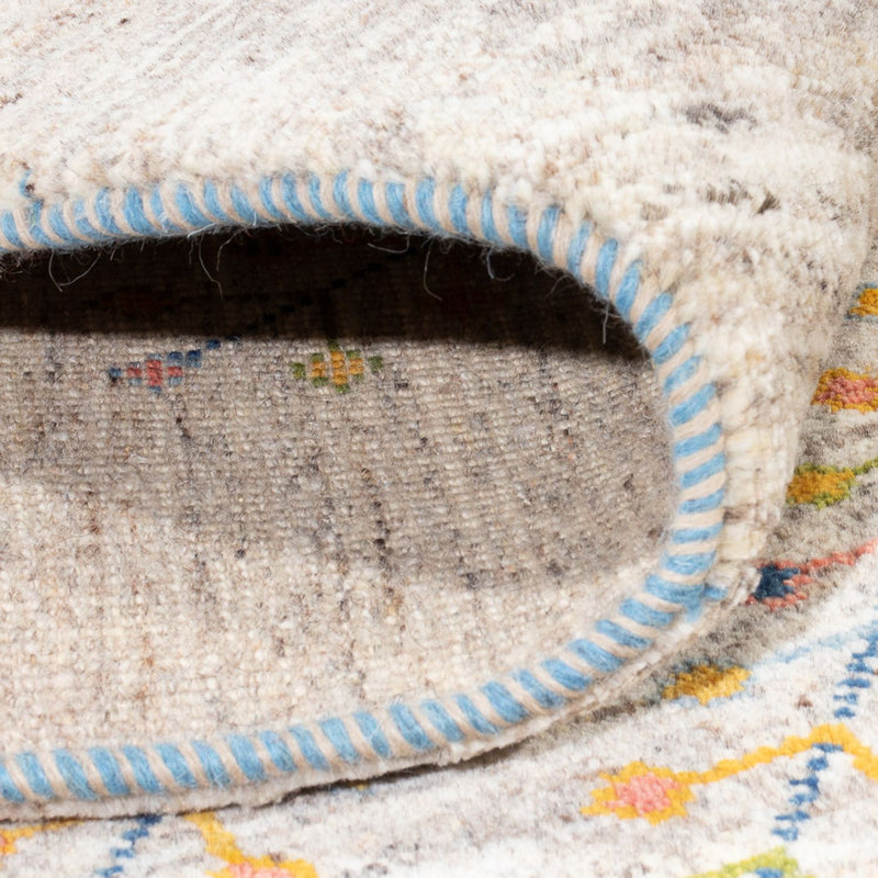 Gabbeh tapijt - Perzisch - 200 x 151 cm - donker beige