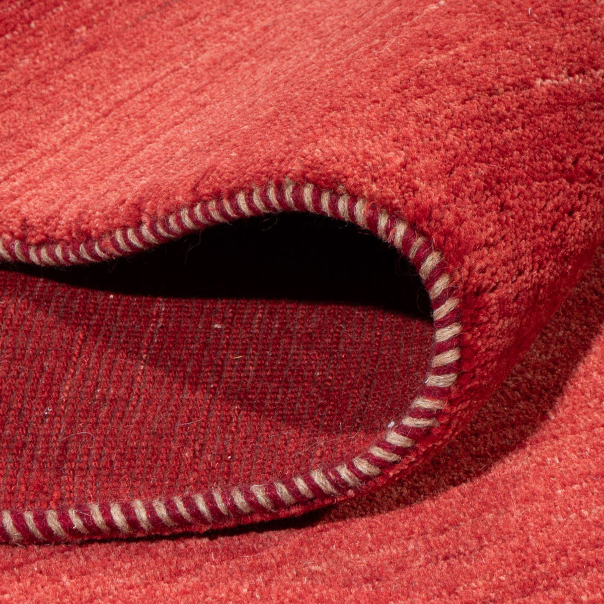 Gabbeh tapijt - Perzisch vierkant  - 210 x 210 cm - rood