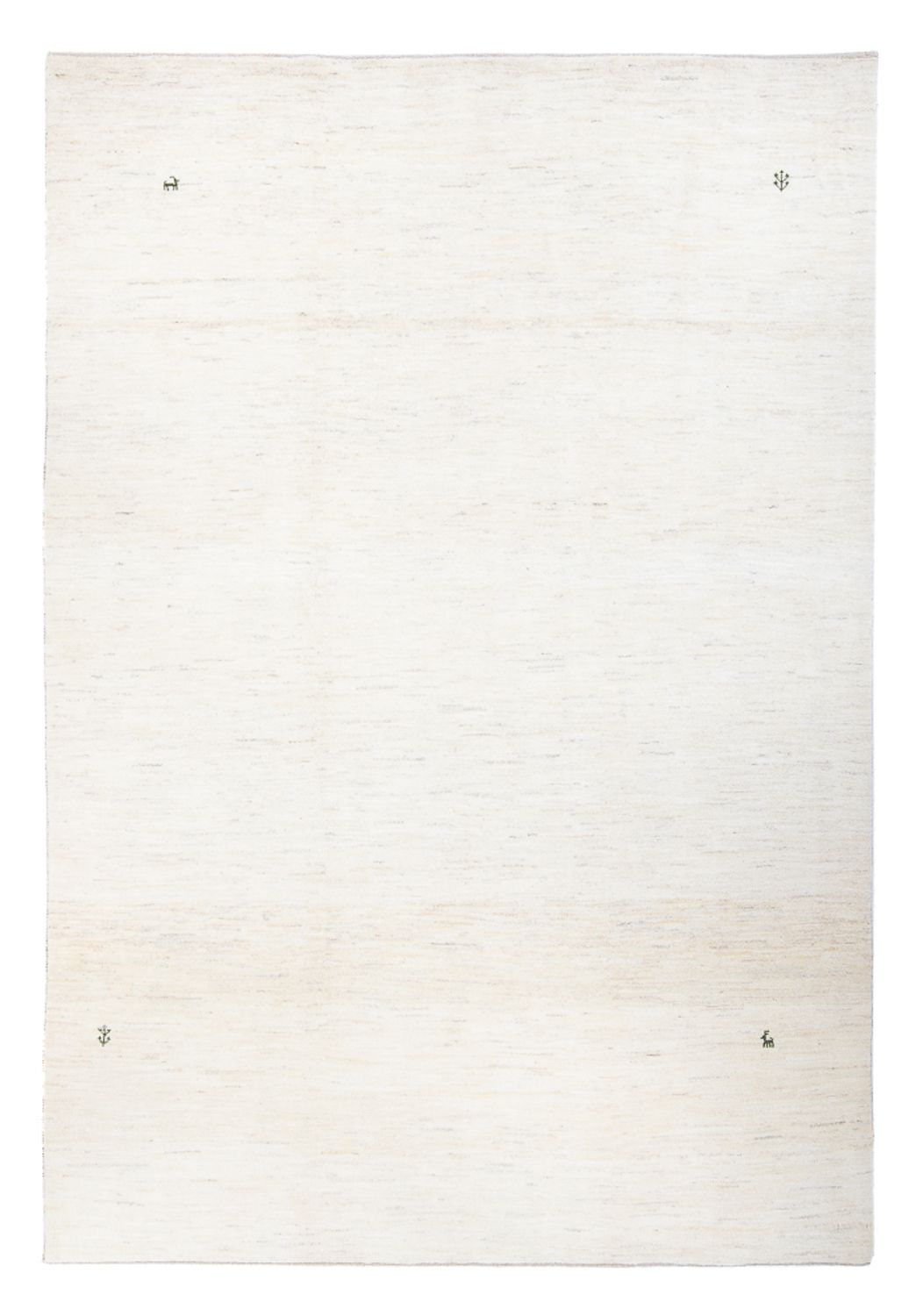 Gabbeh tapijt - Perzisch - 294 x 205 cm - wit  crème