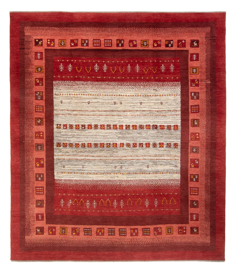 Gabbeh tapijt - Perzisch - 240 x 205 cm - veelkleurig