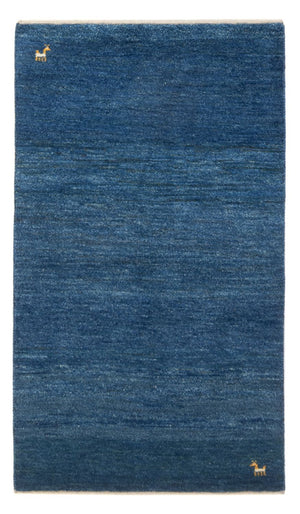 Gabbeh tapijt - Perzisch - 140 x 72 cm - zee blauw