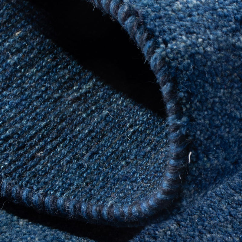 Gabbeh tapijt - Perzisch - 140 x 72 cm - zee blauw