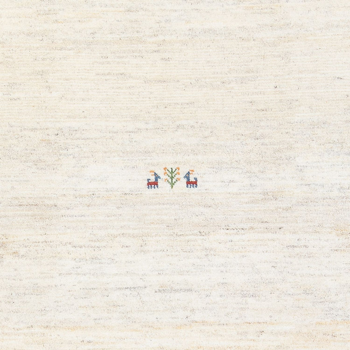 Gabbeh tapijt - Perzisch - 237 x 197 cm - wit  crème