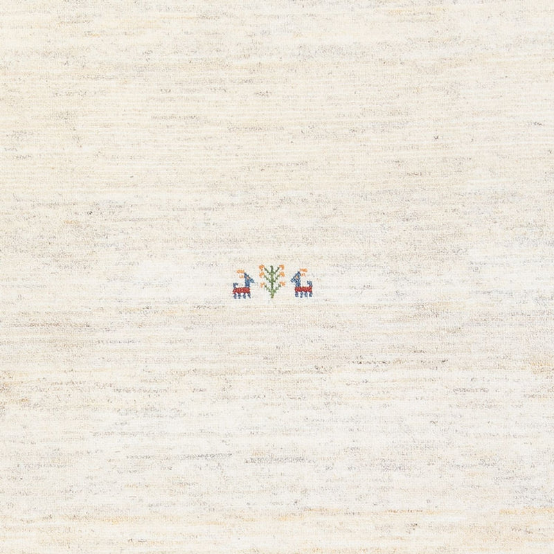 Gabbeh tapijt - Perzisch - 237 x 197 cm - wit  crème