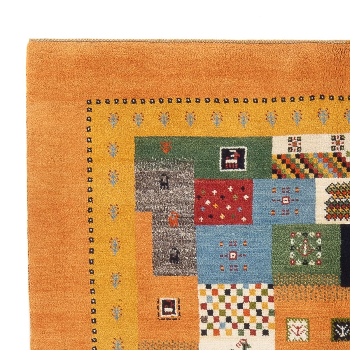 Perzische Gabbeh Tapijt 149x197cm - Perserteppich Wollteppich