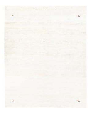 Gabbeh tapijt - Perzisch - 193 x 153 cm - wit  crème