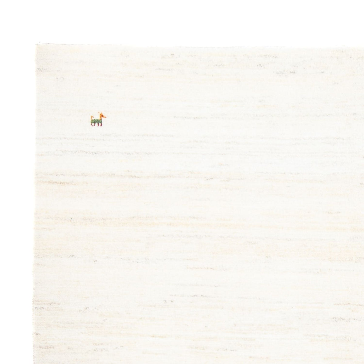 Gabbeh tapijt - Perzisch - 193 x 153 cm - wit  crème