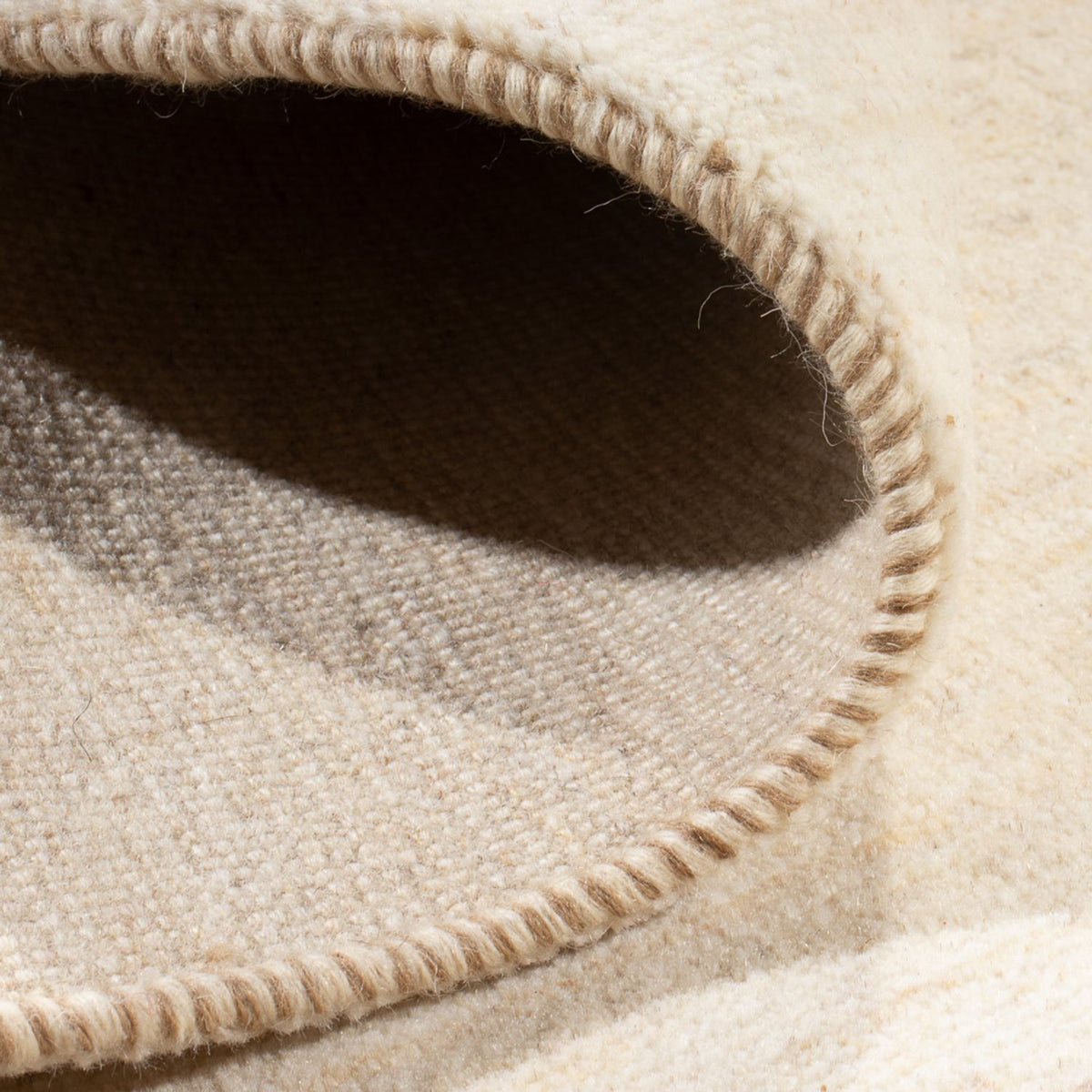 Gabbeh tapijt - Perzisch - 193 x 153 cm - wit  crème