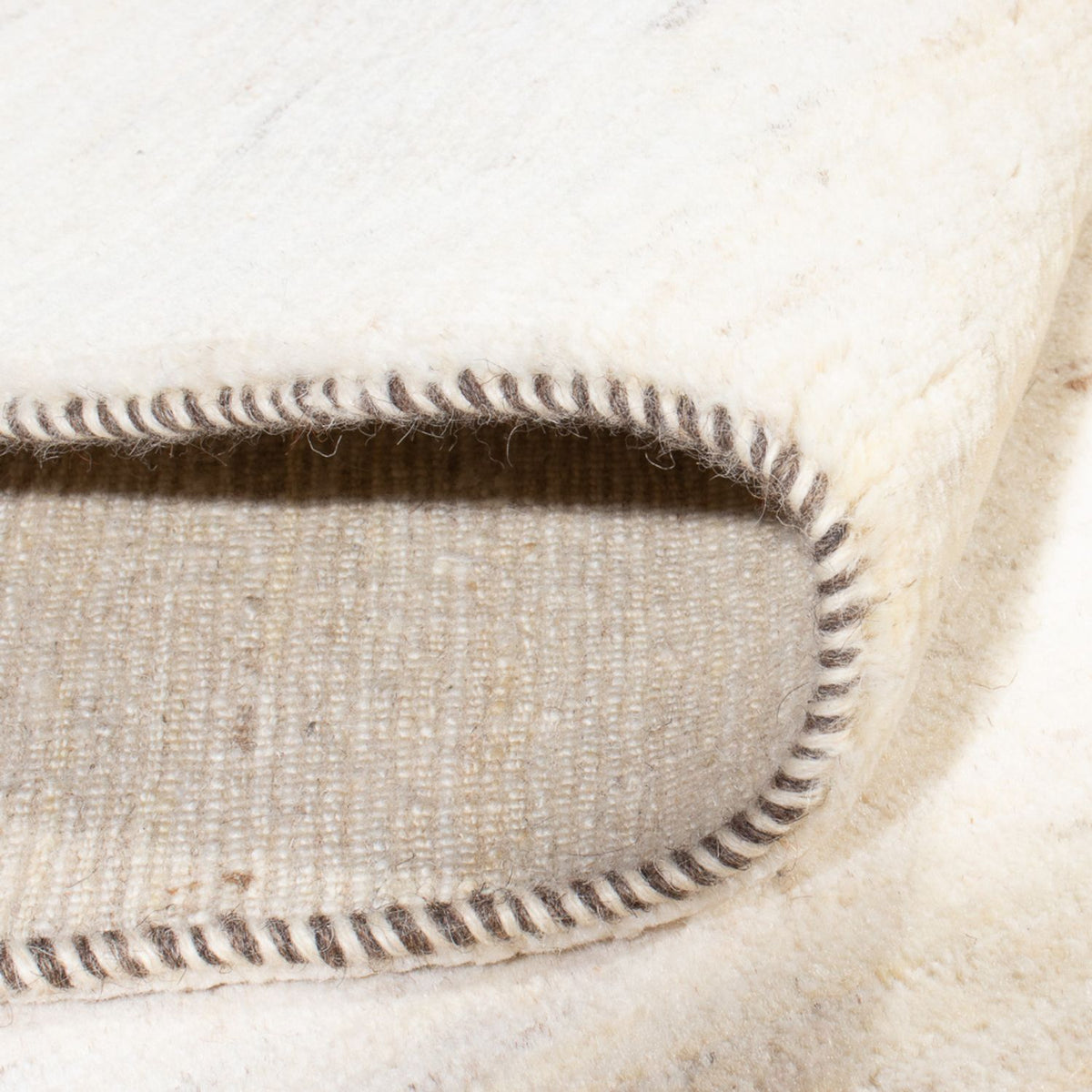 Gabbeh tapijt - Perzisch - 228 x 170 cm - wit  crème