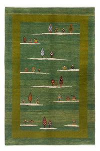 Gabbeh tapijt - Perzisch - 183 x 120 cm - groen