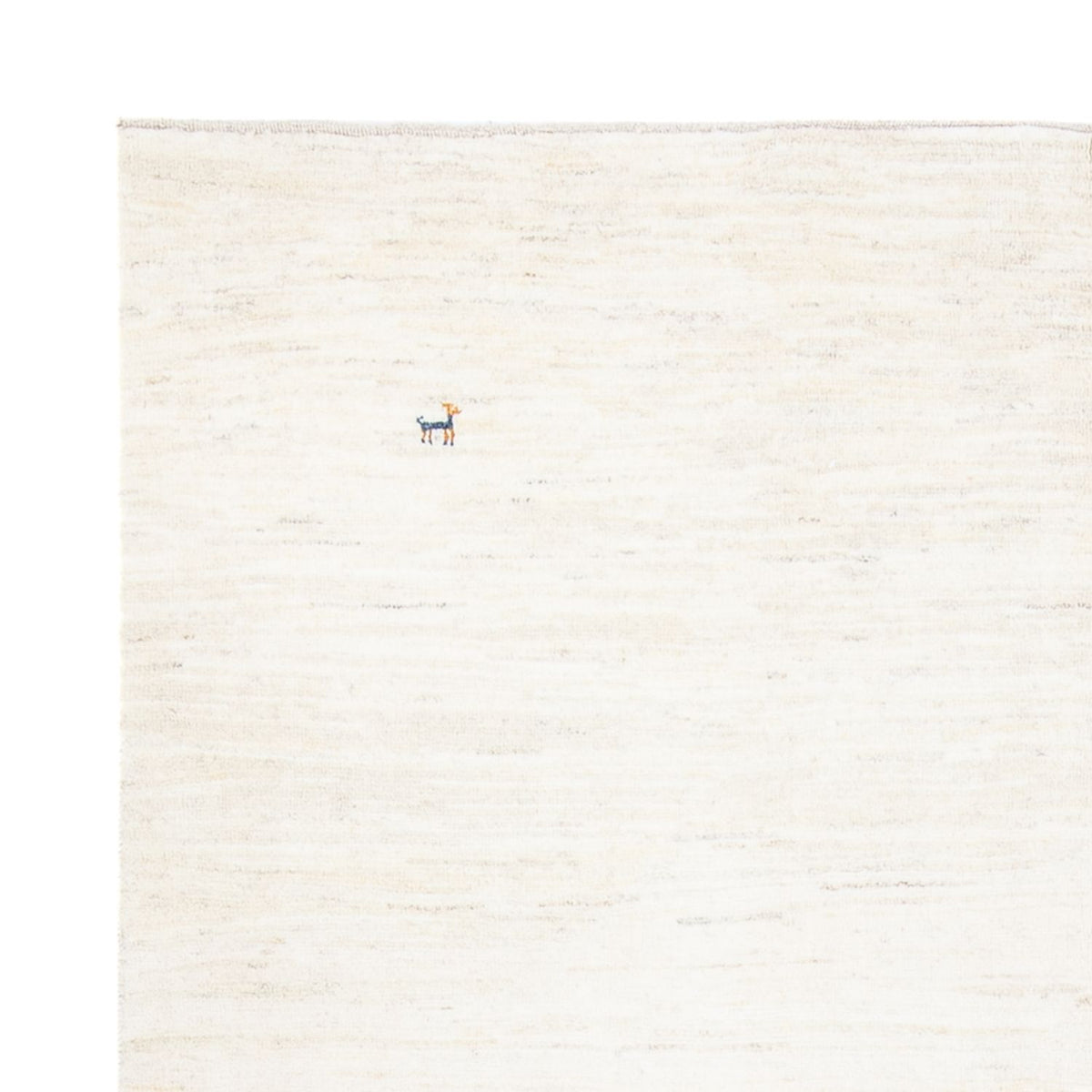 Gabbeh tapijt - Perzisch - 232 x 174 cm - wit  crème