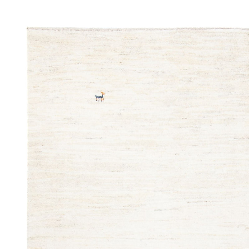 Gabbeh tapijt - Perzisch - 232 x 174 cm - wit  crème