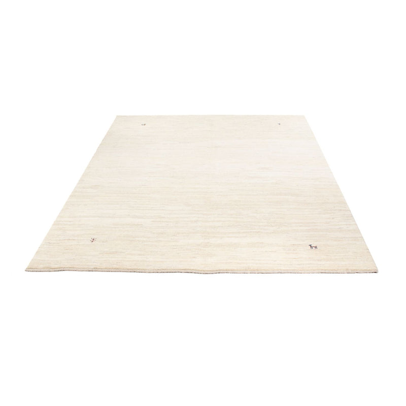 Gabbeh tapijt - Perzisch - 232 x 174 cm - wit  crème