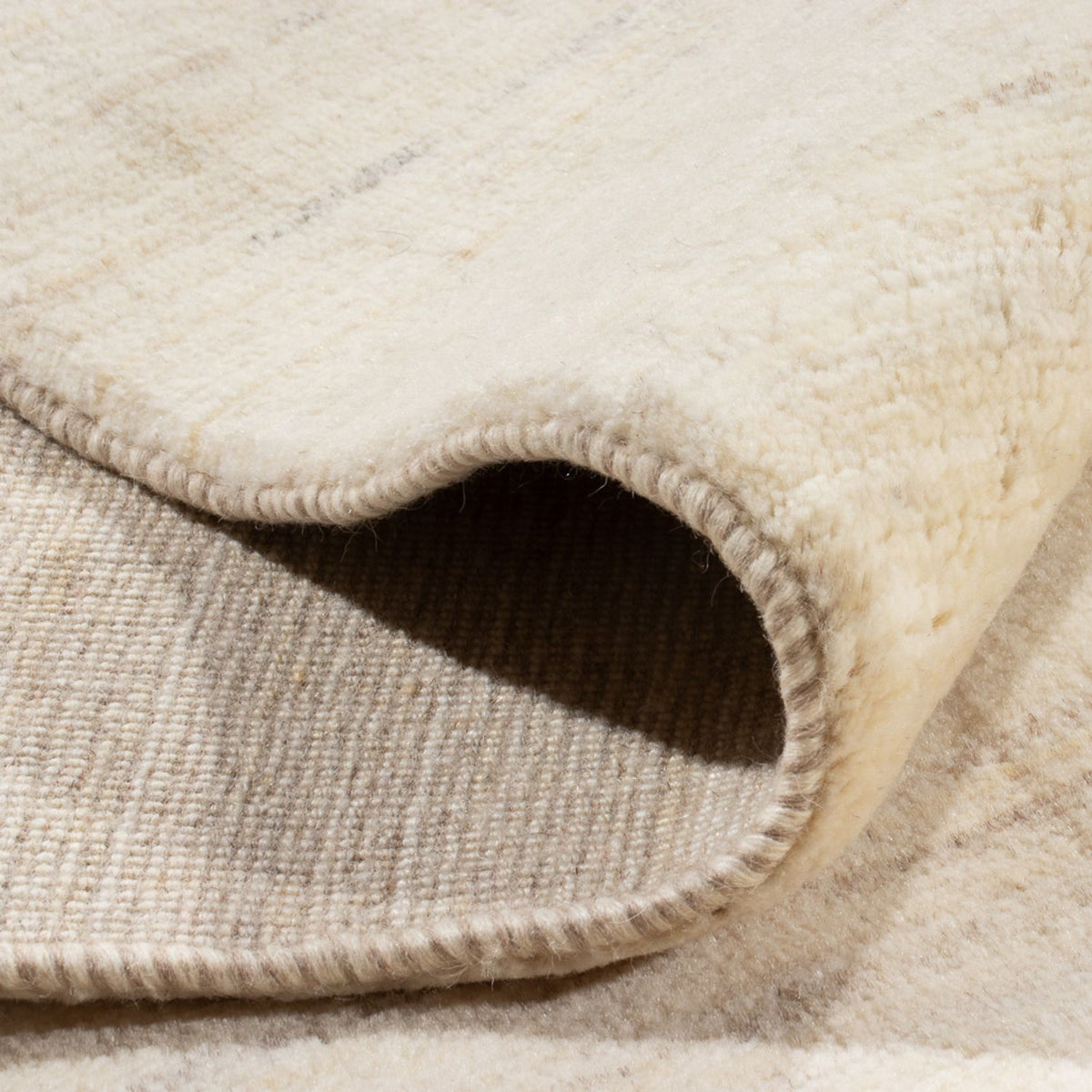 Gabbeh tapijt - Perzisch - 297 x 191 cm - wit  crème