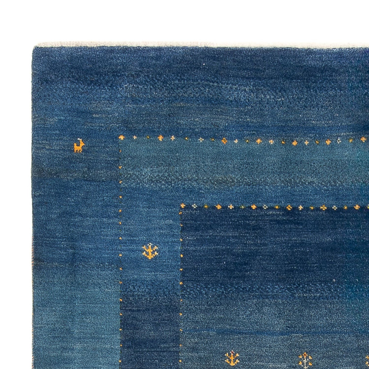 Gabbeh tapijt - Perzisch - 264 x 175 cm - zee blauw