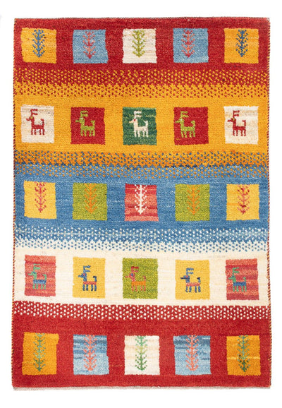 Perzische Gabbeh Tapijt 61x87cm - Perserteppich Wollteppich