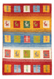 Perzische Gabbeh Tapijt 87x61cm - Perserteppich Wollteppich