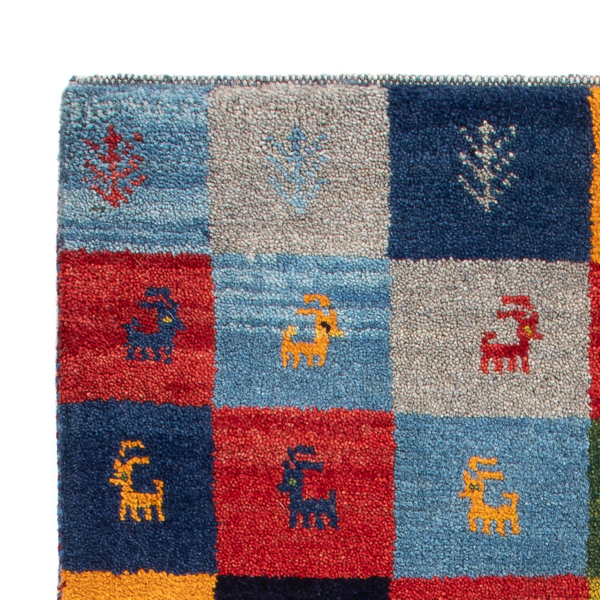 Perzische Gabbeh Tapijt 63x90cm - Perserteppich Wollteppich