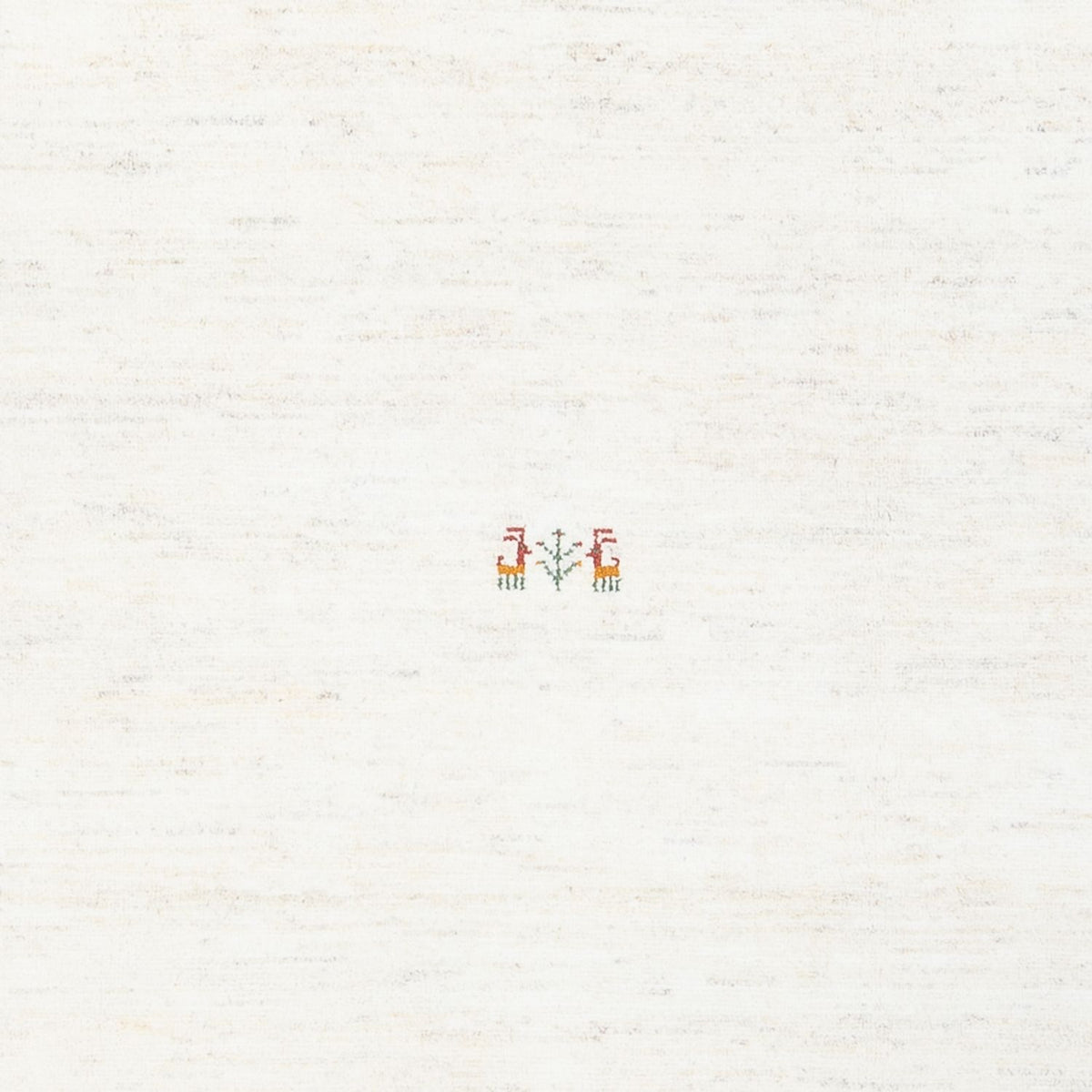 Gabbeh tapijt - Perzisch - 243 x 198 cm - wit  crème