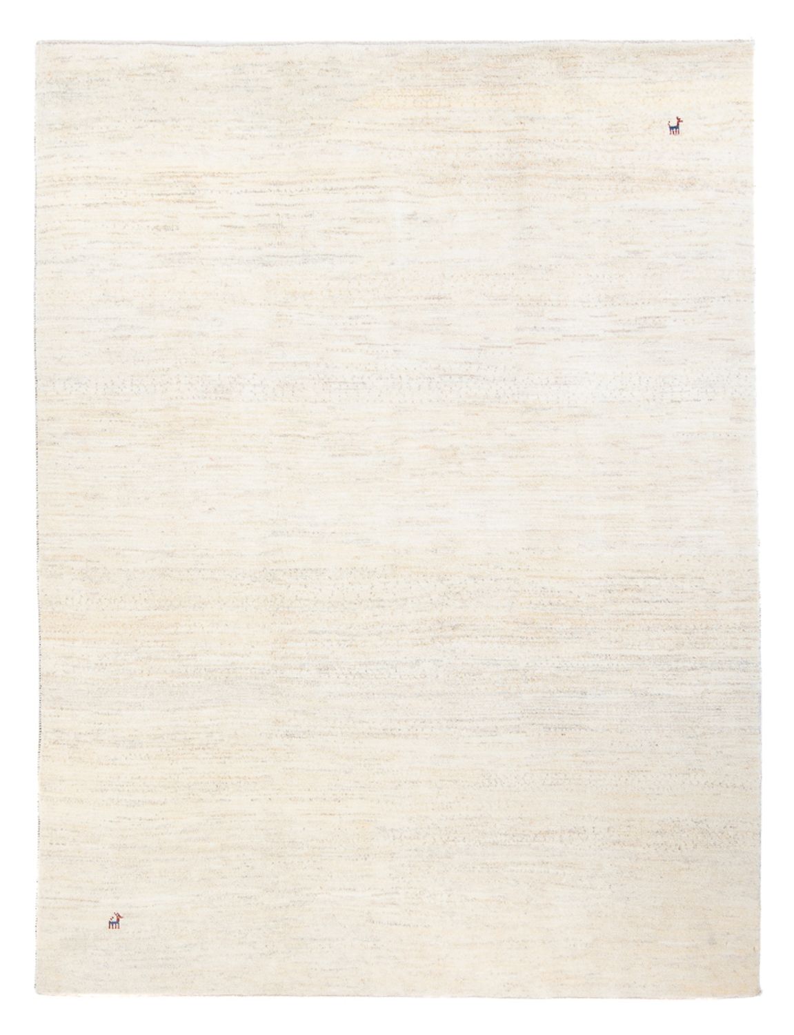 Gabbeh tapijt - Perzisch - 244 x 181 cm - wit  crème