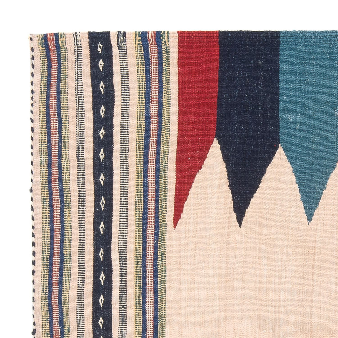 Kilim Fars Tapijt 136x125cm