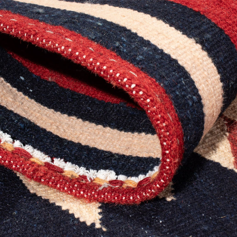 Kelim tapijt - Oosters vierkant  - 129 x 119 cm - mintgroen