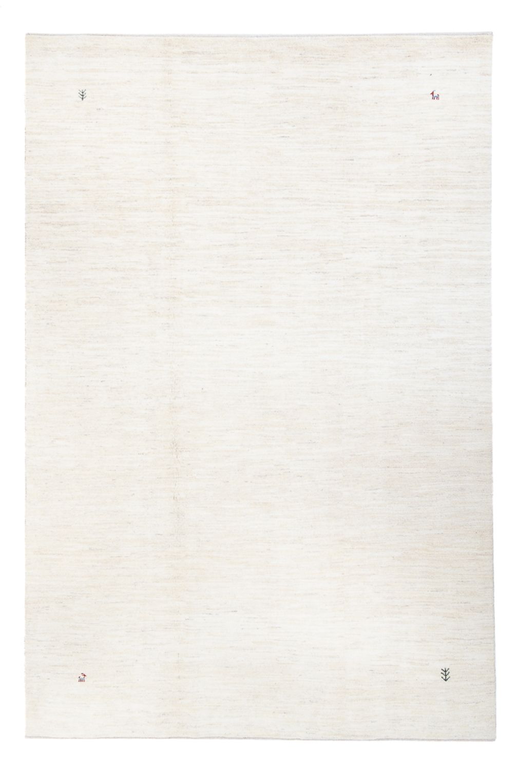 Gabbeh tapijt - Perzisch - 296 x 204 cm - wit  crème
