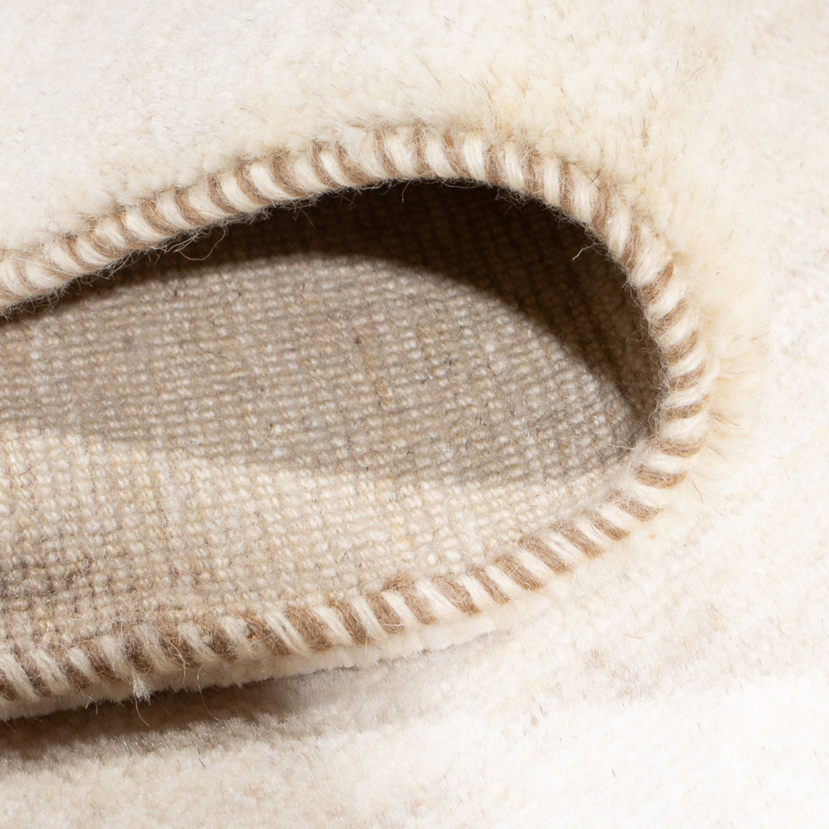 Gabbeh tapijt - Perzisch - 307 x 206 cm - wit  crème