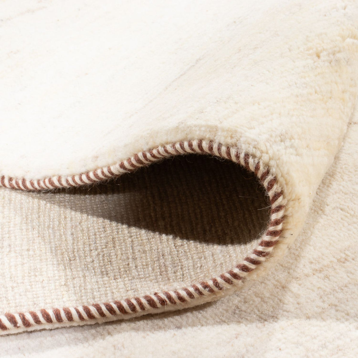 Gabbeh tapijt - Perzisch - 297 x 205 cm - wit  crème