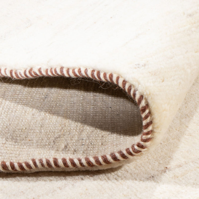 Gabbeh tapijt - Perzisch - 253 x 171 cm - wit  crème