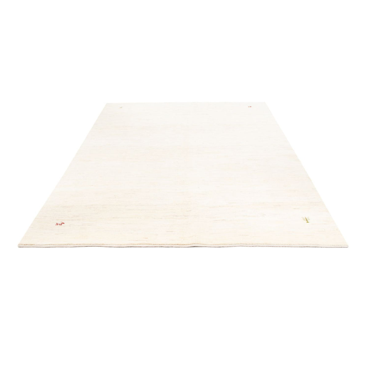 Gabbeh tapijt - Perzisch - 253 x 171 cm - wit  crème