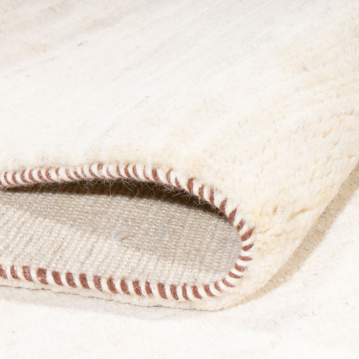 Gabbeh tapijt - Perzisch - 250 x 173 cm - wit  crème