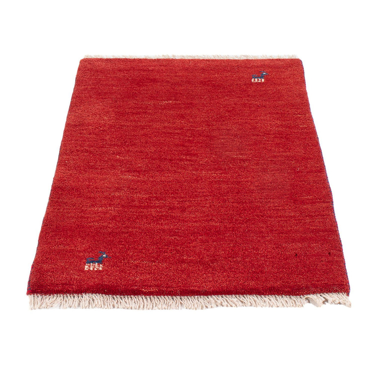 Gabbeh tapijt - Perzisch - 87 x 60 cm - rood