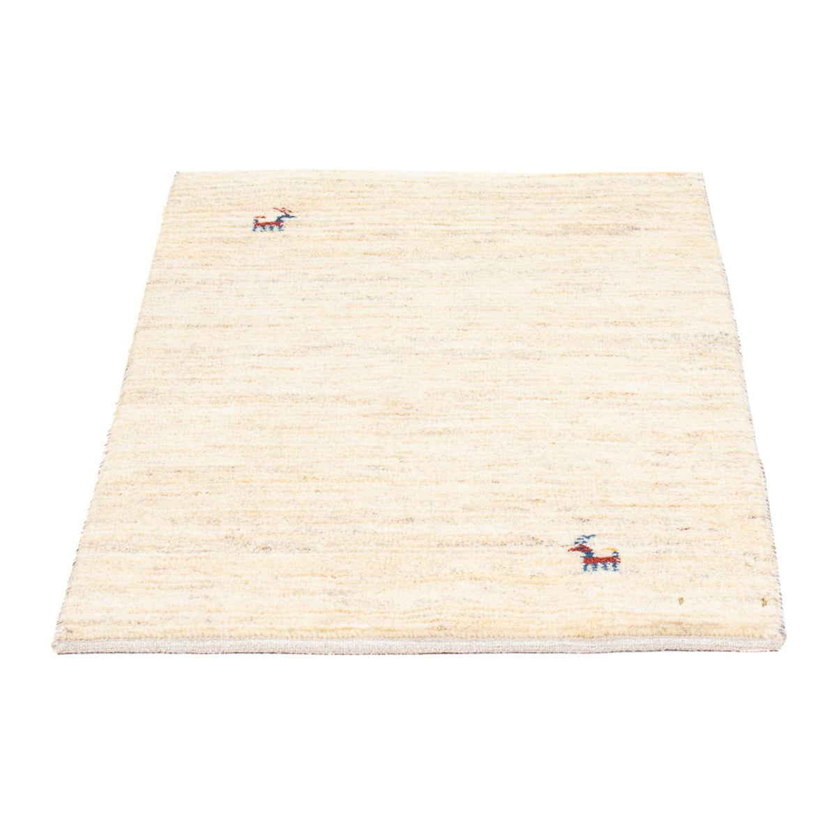 Gabbeh tapijt - Perzisch - 86 x 60 cm - beige