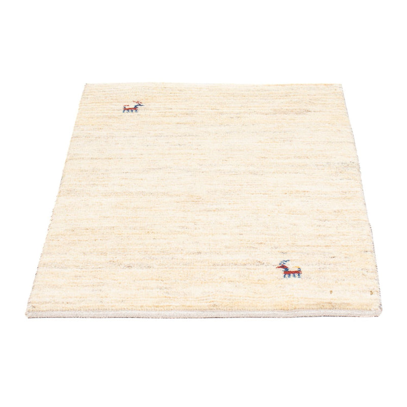 Gabbeh tapijt - Perzisch - 86 x 60 cm - beige