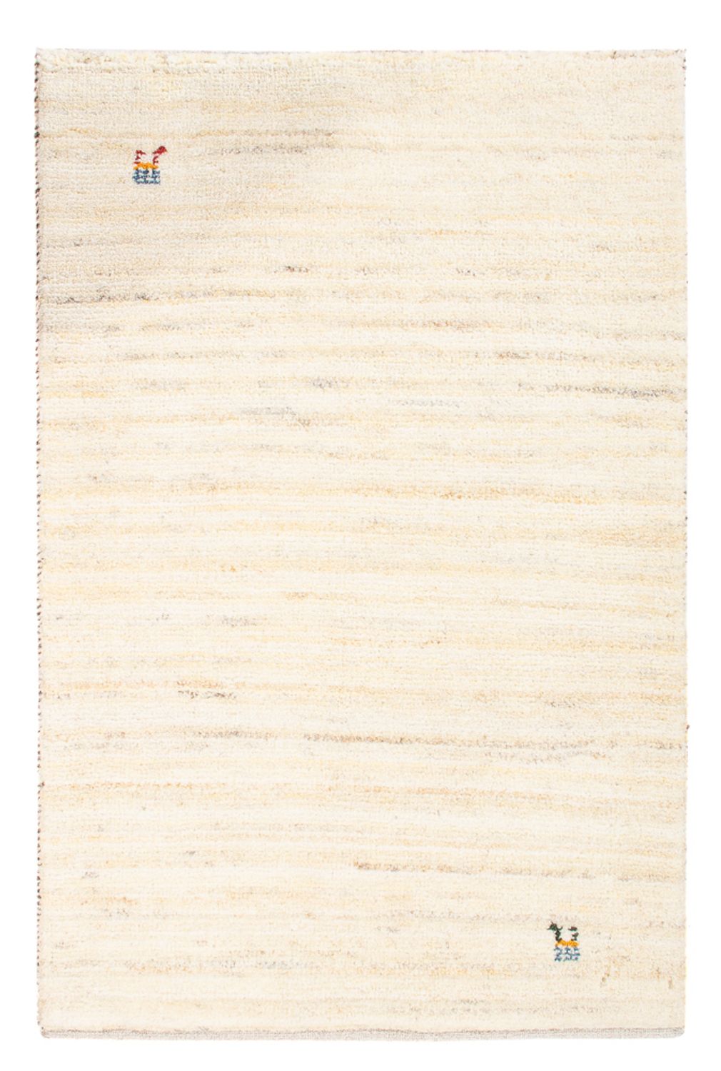 Gabbeh tapijt - Perzisch - 86 x 60 cm - beige