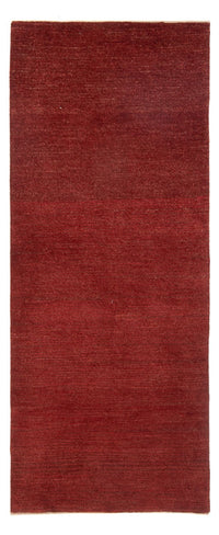 Loper Gabbeh tapijt - Perzisch - 195 x 82 cm - donkerrood
