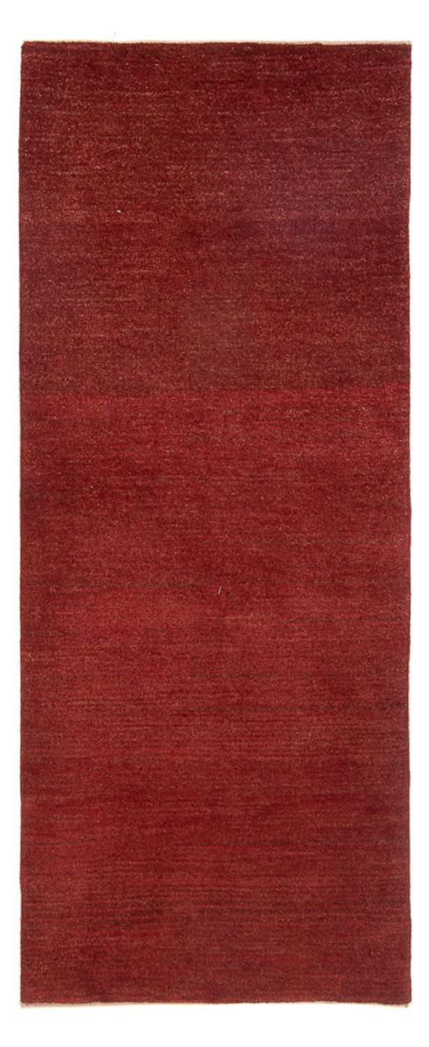 Loper Gabbeh tapijt - Perzisch - 195 x 82 cm - donkerrood