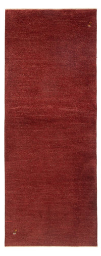 Loper Gabbeh tapijt - Perzisch - 197 x 82 cm - donkerrood