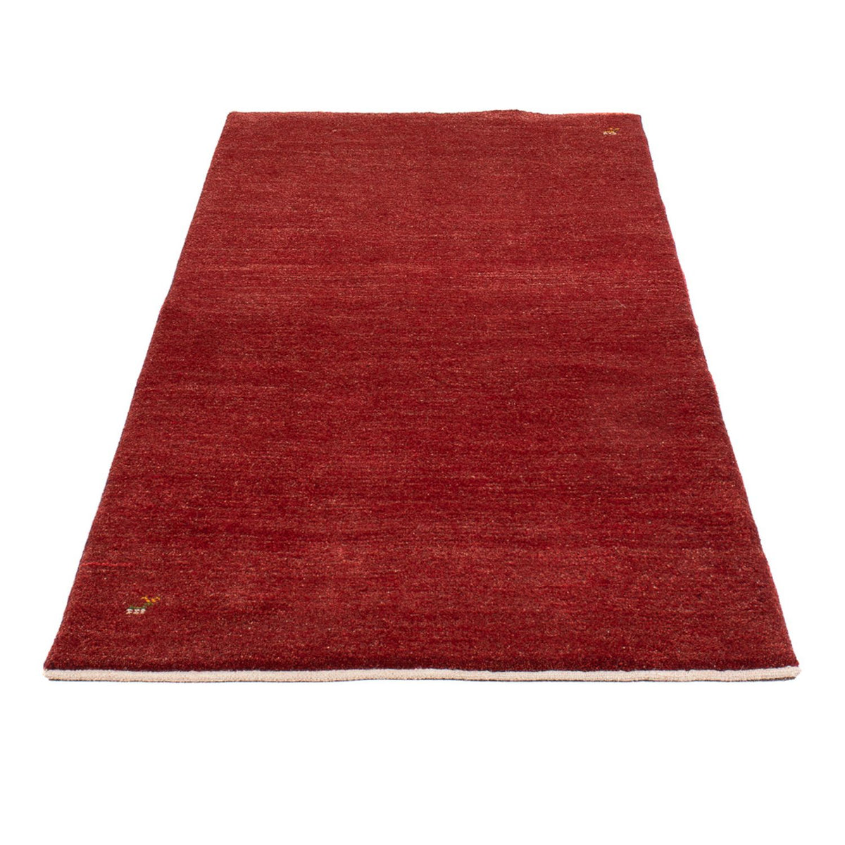 Loper Gabbeh tapijt - Perzisch - 197 x 82 cm - donkerrood